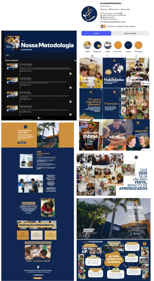 Escola Interativa — posts, informativos, vídeos e podcast